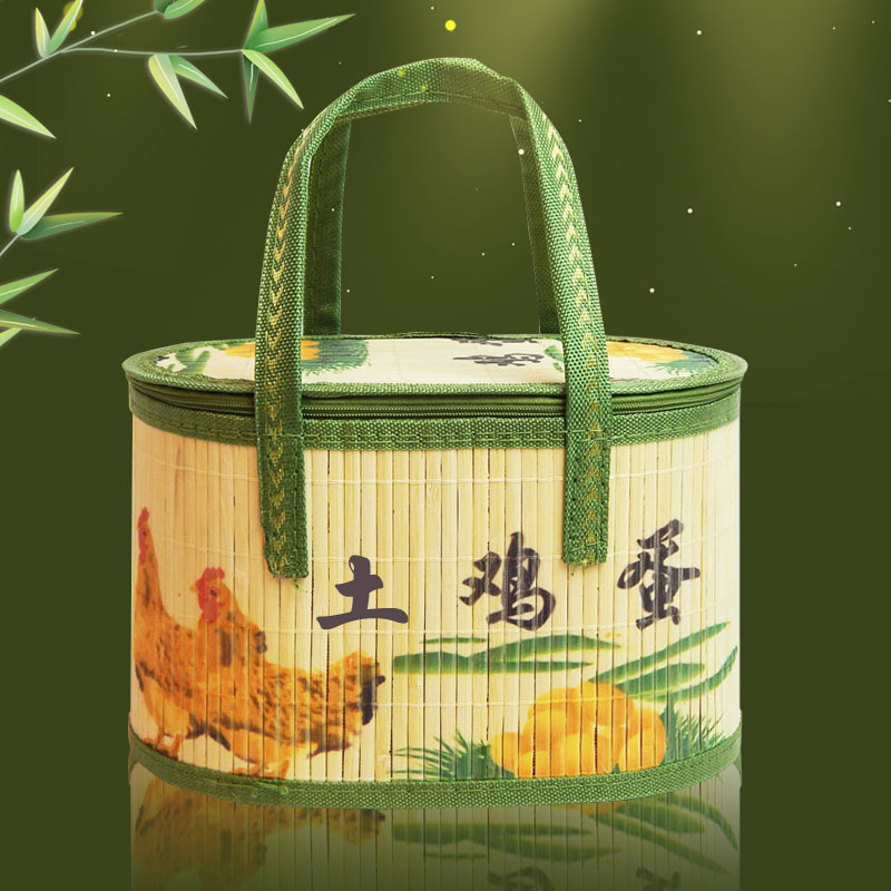 土鸡蛋礼盒包装盒新款创意农家草柴鸡蛋箱子外空礼品盒子纸箱