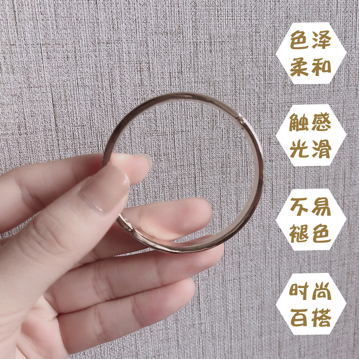 现货 合金台历加厚环 台历圈 圆形卡环活页装订日历圈 文具扣配件