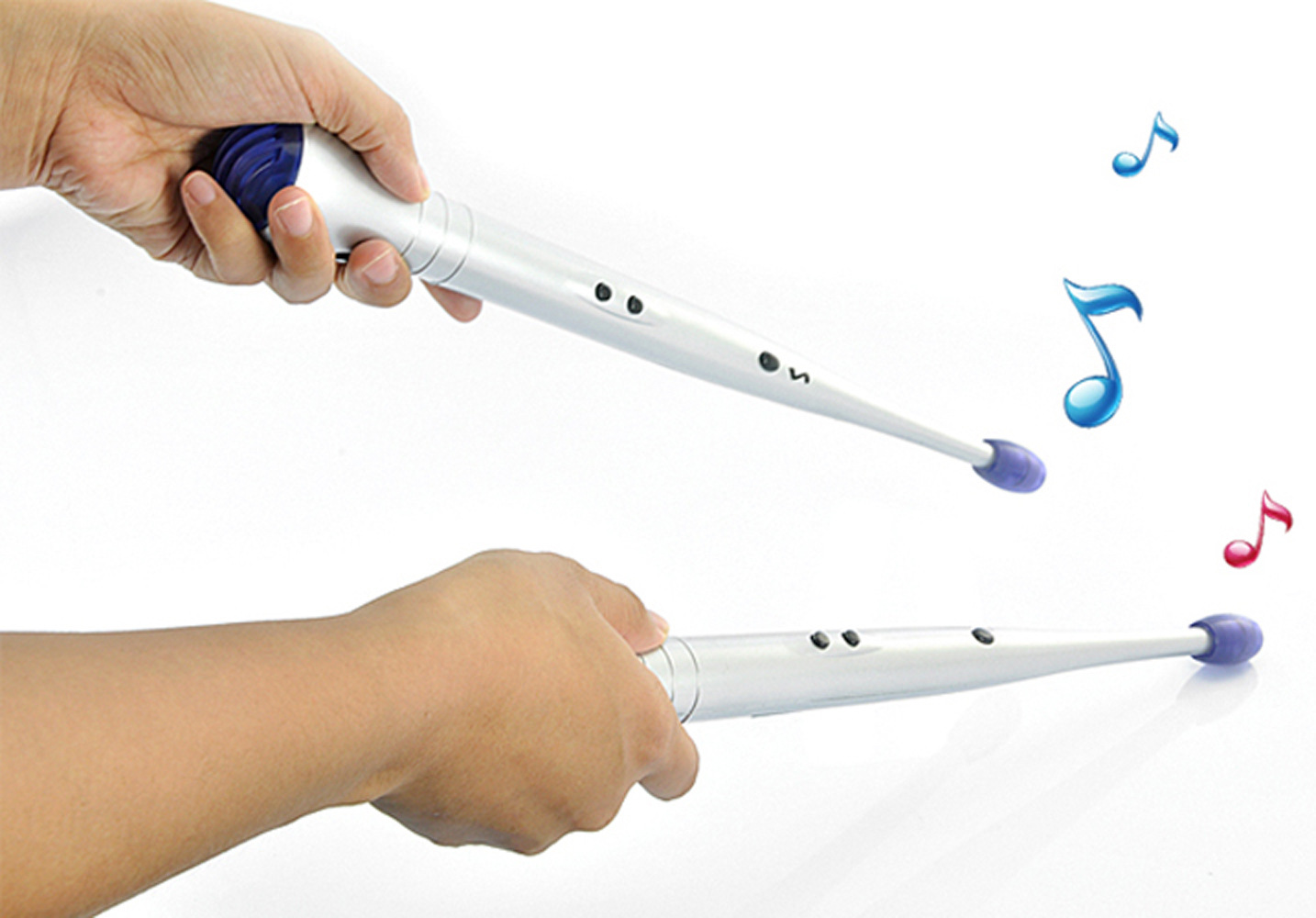 电子音乐打鼓棒空气鼓棍创意音乐电子鼓棒打击乐器音乐玩具
