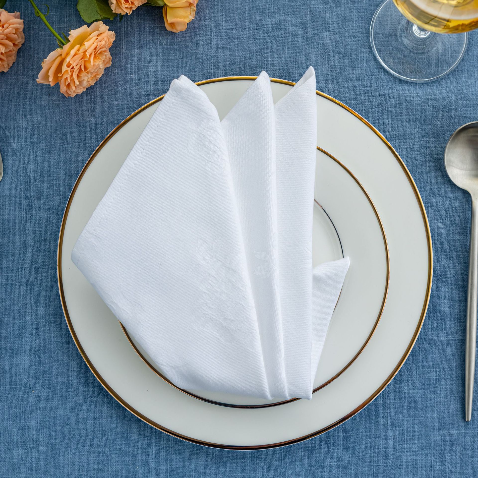 餐巾布吸水不掉毛全棉口巾擦杯布西餐酒杯擦拭布酒店餐厅口布