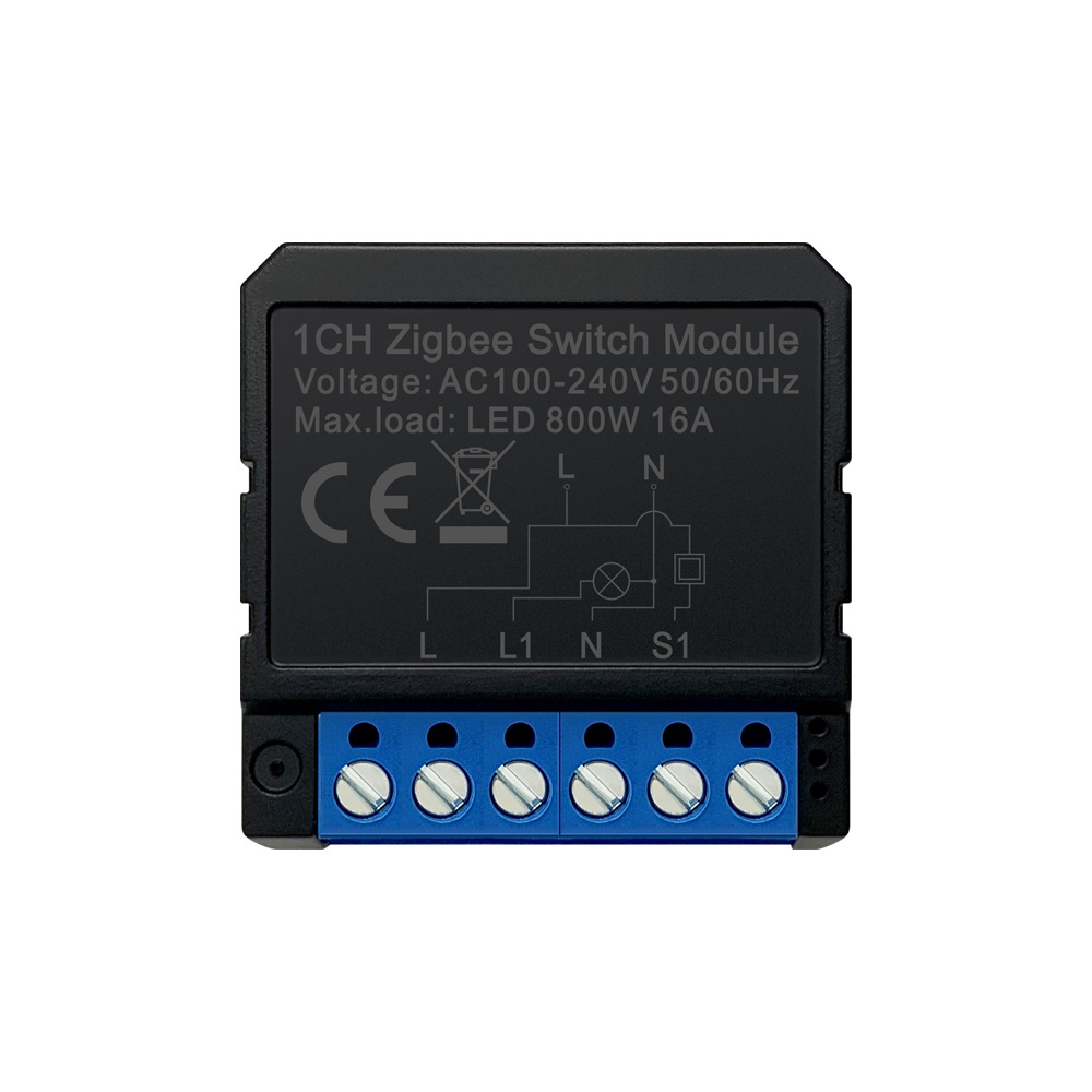 Zigbee on-off Device 1/2/3/4-Way Dual-Control Switch Mini Module Remote Control Graffiti Intelligent Circuit Breaker