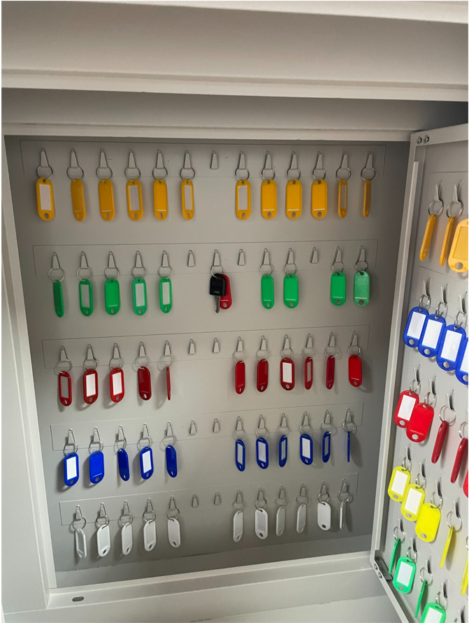 埃克萨斯钥匙箱400落地汽车物业钥匙柜小型钥匙柜钥匙柜 送货上门