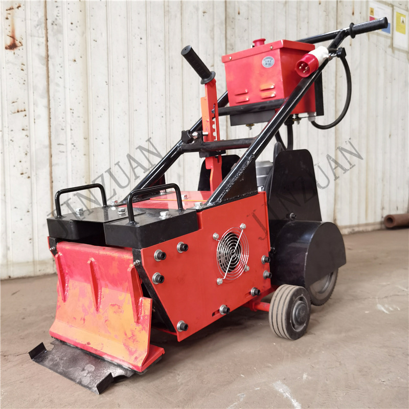 手推式跑道铲削机现货厂家 路面机械塑胶地坪铲除机 旧场地清理机