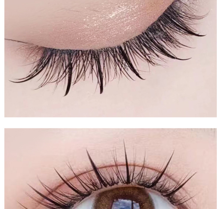 加工定制花仙子上睫毛单根仙子仙女毛自然仿真分段式嫁接单簇朵毛