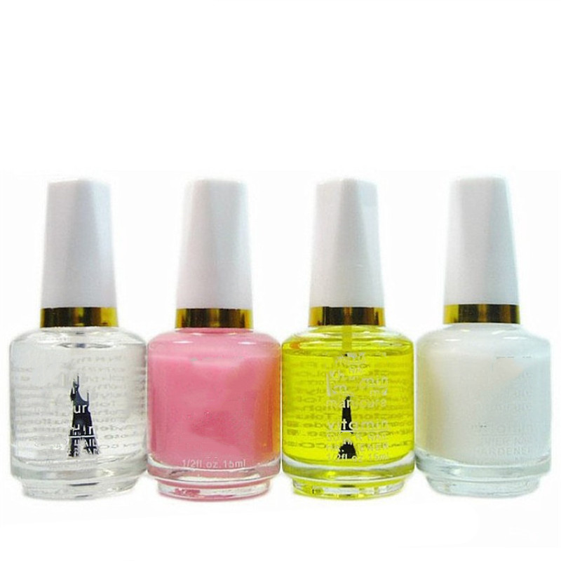 美甲护甲油指甲亮油营养底油软化剂护理指甲边缘防倒刺护理液用品