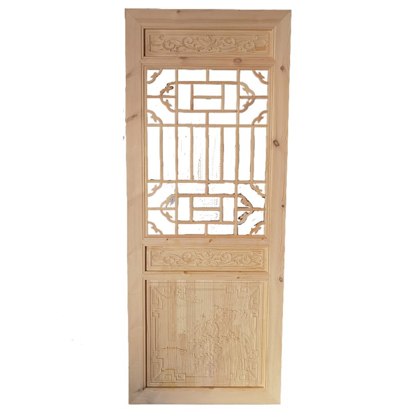 直销东阳木雕仿古门窗 实木花格门 寺庙古建四合院中式装饰木制