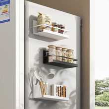 批发日式磁吸式冰箱置物架侧收纳厨房家用多功能侧面调味料挂架免