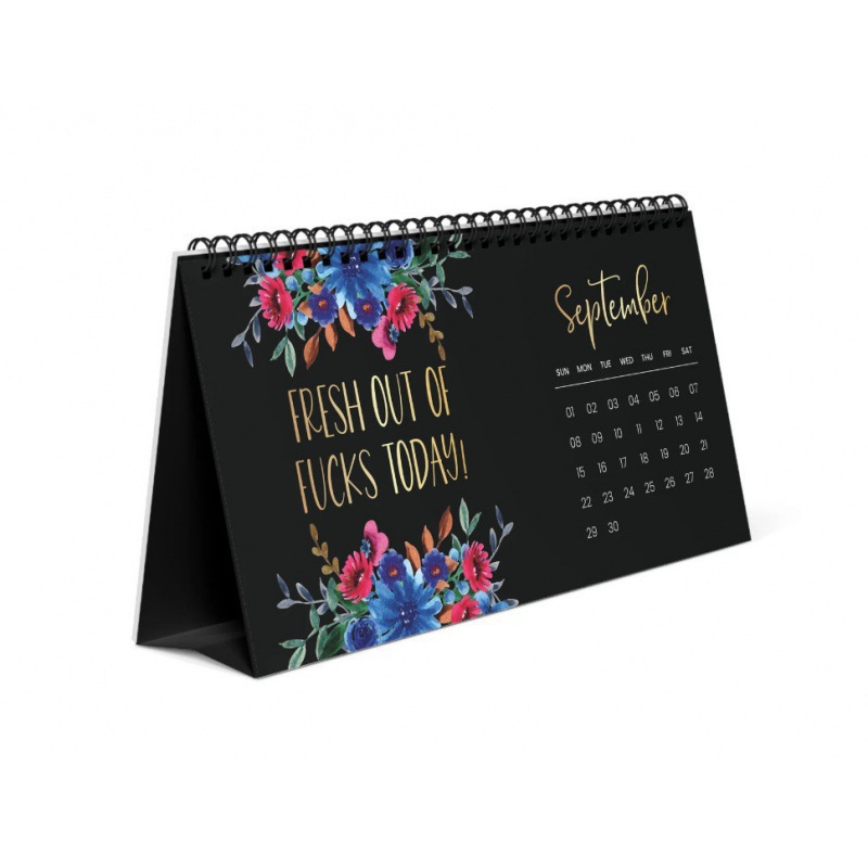 跨境息款女性疲惫不堪台历款calendar for tired-ass women台历