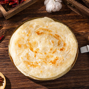 众兴辰原味手抓饼100片/件早餐速食半成品煎面饼手撕葱香饼商用