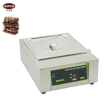 吉芙康巧克力熔炉机融化炉烘焙商用保温恒温锅热熔机单缸隔水加热