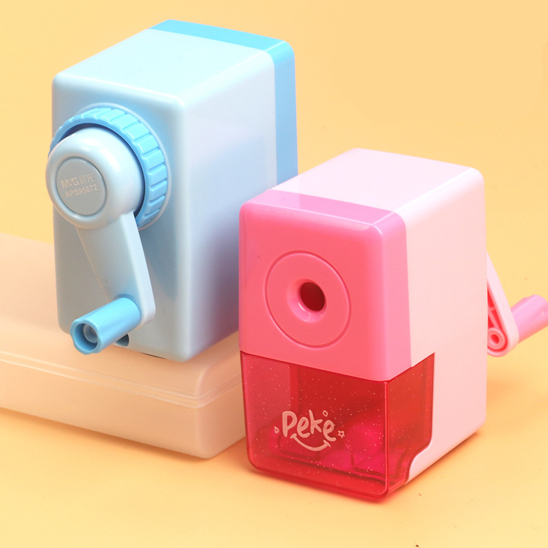 晨光aps95672铅笔削笔器卷笔刀转笔刀文具刨笔刀粉色蓝色