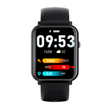 亚马逊高清彩屏智能手表大容量内存搭载全新系统支持卡片运动手表