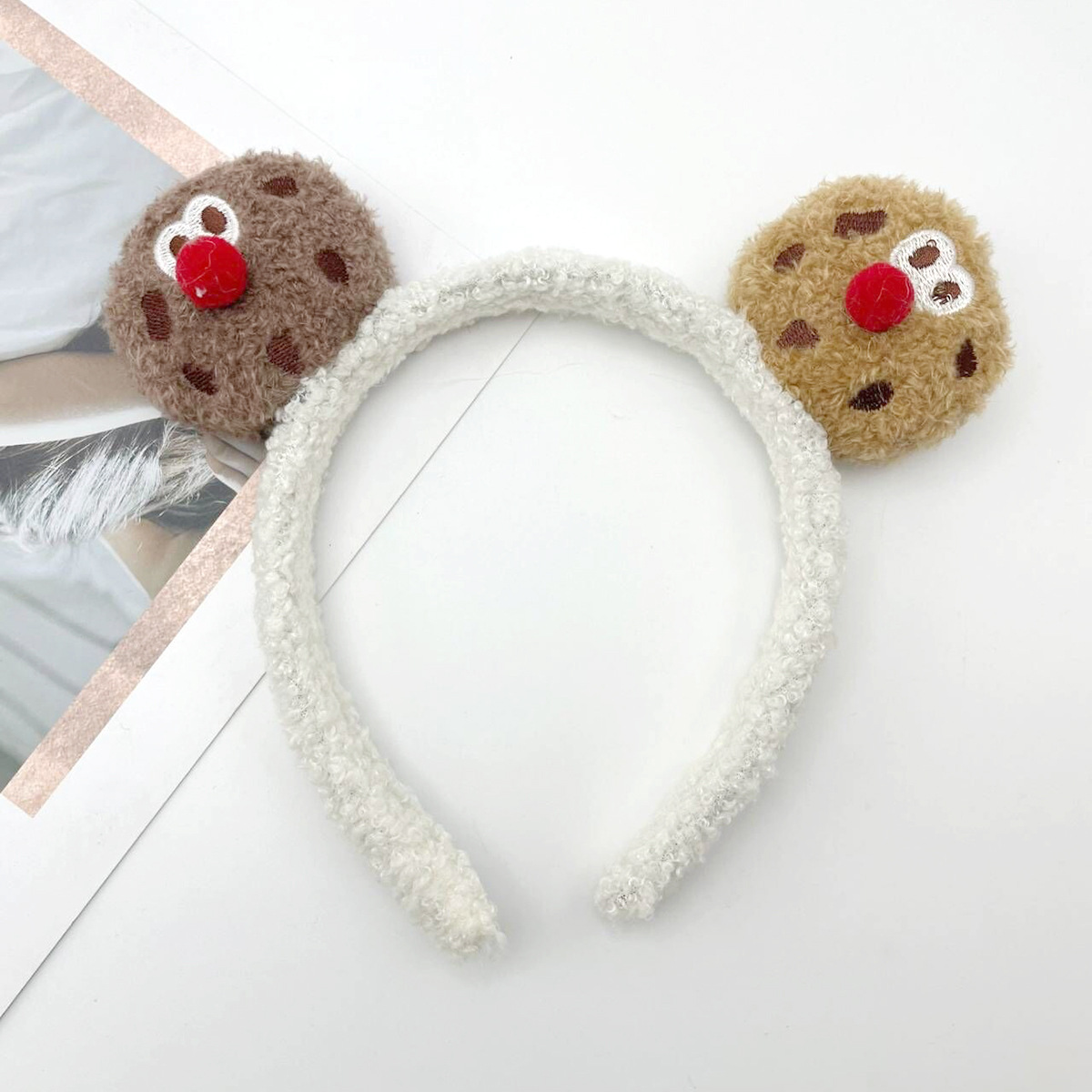 Cute Cartoon Cookies Headband Wholesale Girls Clown Food Dessert Ball Party Party Headband