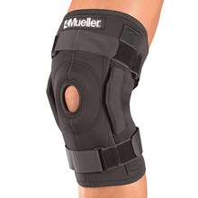 慕乐 Mueller 3333 包裹型铰链式膝关节护套 护膝 黑色
