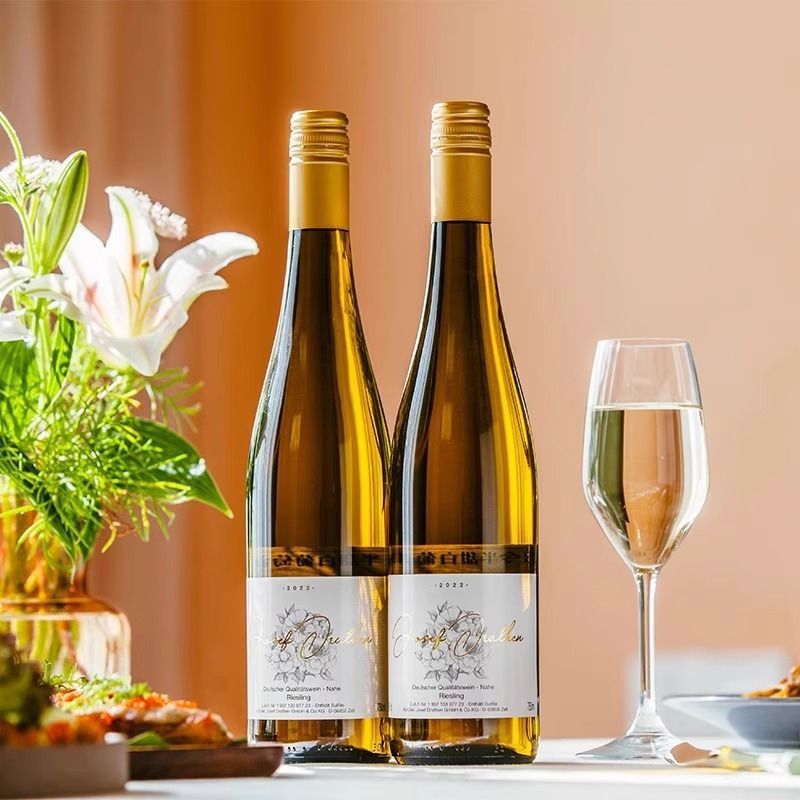 买一送一德国进口德哈森雷司令半甜白葡萄酒riesling微醺果甜红酒