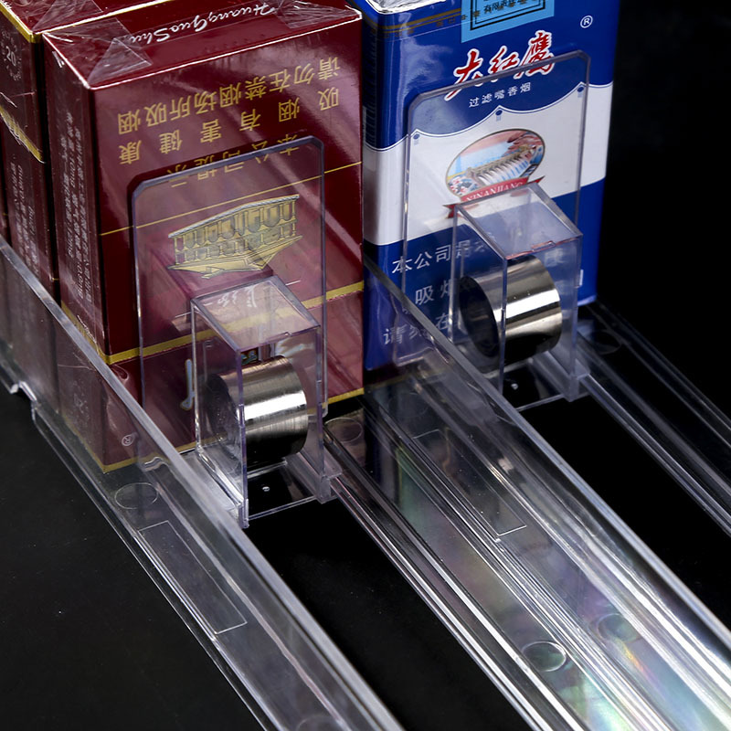 推烟器超市烟架推进器便利店卷烟架子展示架自动弹出推拉摆放烟托