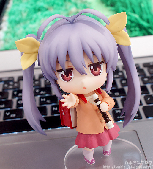 悠哉日常大王 宫内莲华 喵帕斯 q版445# 可换脸公仔 粘土人 手办