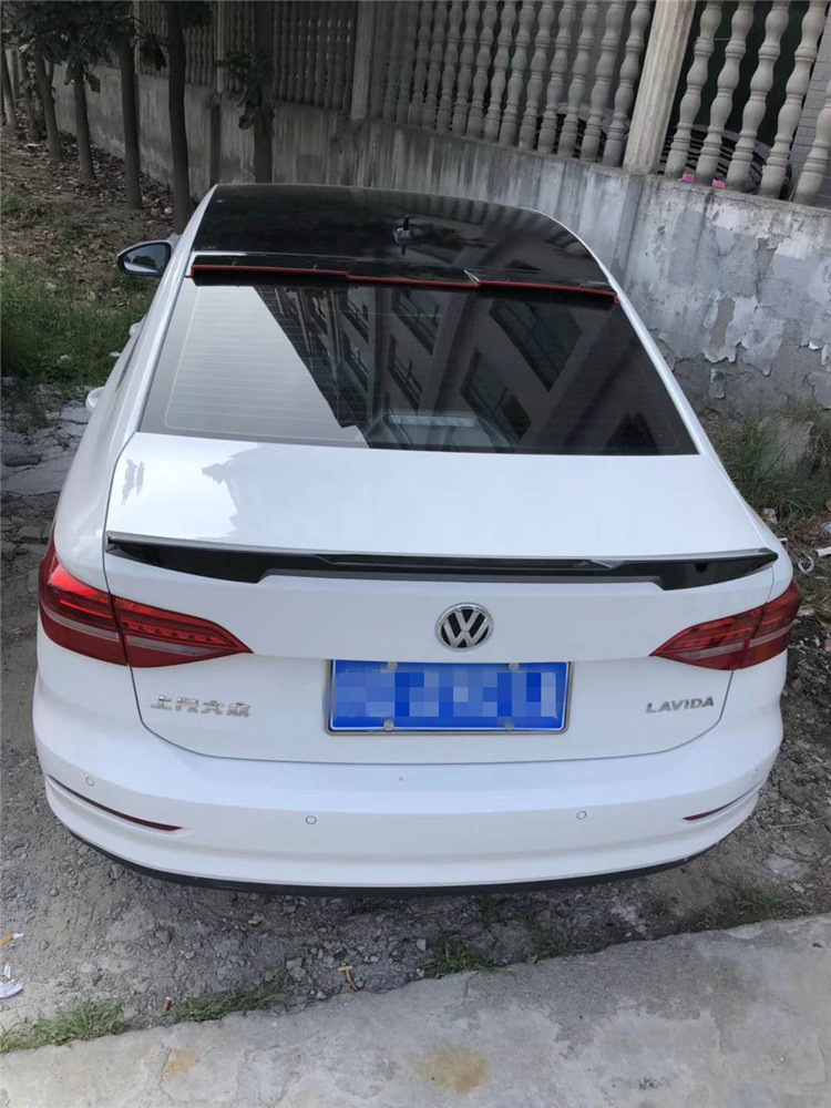 朗逸plus尾翼 18朗逸plus装饰定风翼顶翼免打孔外饰改装专用