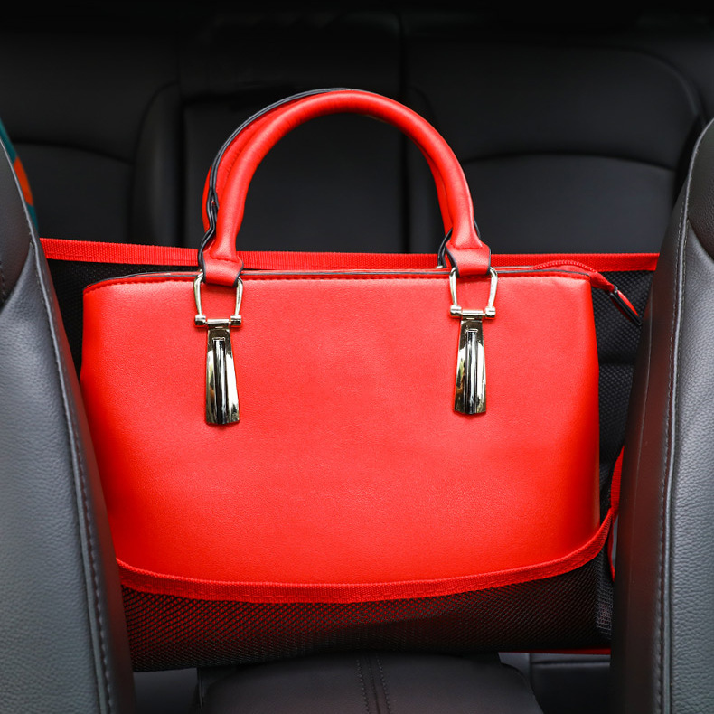 Car Middle Seat Place Bag Pocket Artifact Girl Car Storage Hanging Bag Car Interior Supplies Chair Back Shopping Bags