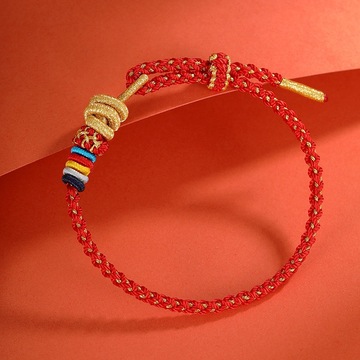 杭州灵隐文创 新年龙年限定龙绳 手绳(吉祥红)