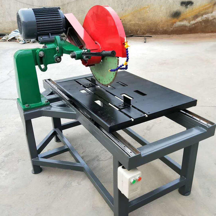 济宁小型石材切割机 轨道式台式切割机 建筑工地用