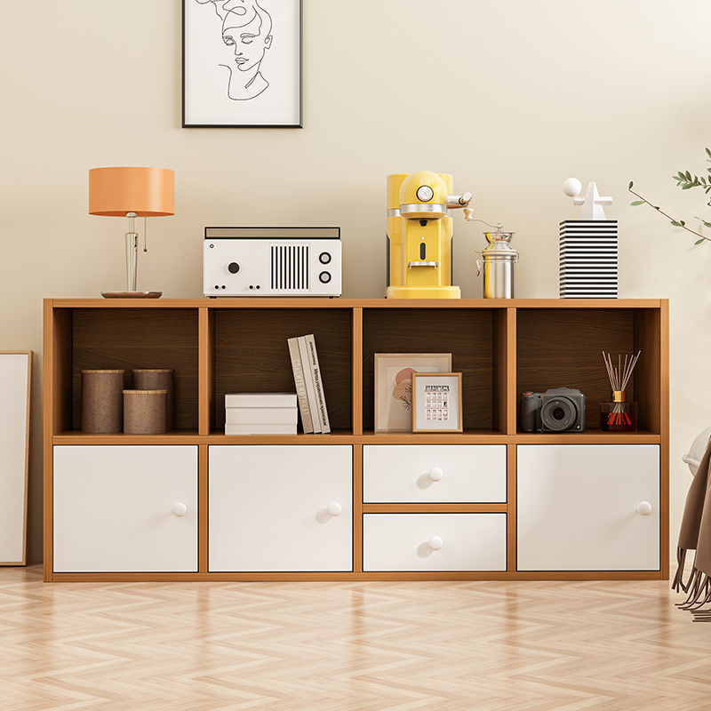 储物柜书柜置物柜展示柜卧室客厅置物架收纳柜子落地家用矮书架热