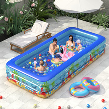儿童游泳池充气加厚家用室内小孩超大户外大型水池折叠沙水池婴儿