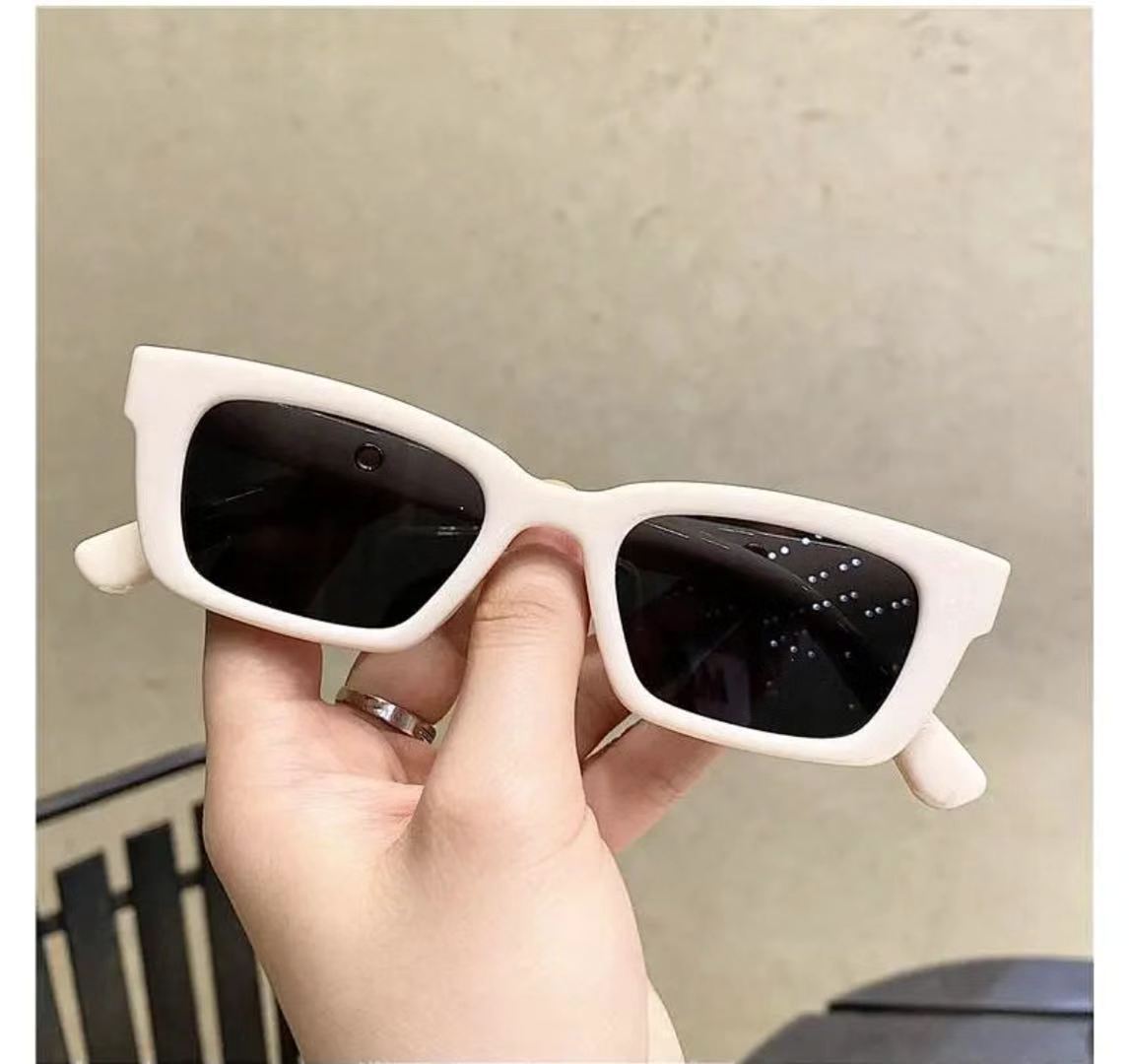 New Small Square Box Korean Style Fashionable Sunglasses Gd Jin Zhini Same Style Sunglasses Tiktok Trendy Women's Factory Wholesale