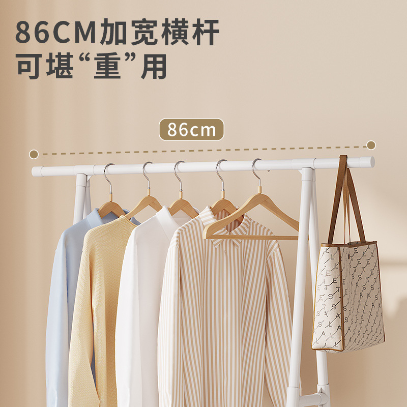 Clothes Rack Multi-Functional Clothes Hanger Home Dormitory Rental Small Storage Clothes Hanger Floor Hanger Wholesale