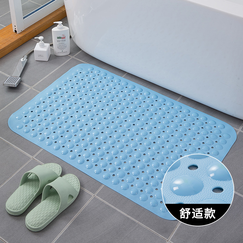 Bathroom Non-Slip Mat Hotel Pvc Suction Disc Floor Mat Home Bath Bathtub Mat Toilet Toilet Massage Foot Mat