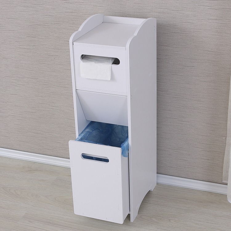 Toilet Cupboard Bathroom Side Cabinet Toilet Locker Side Cabinet Storage Floor Toilet Side Cabinet