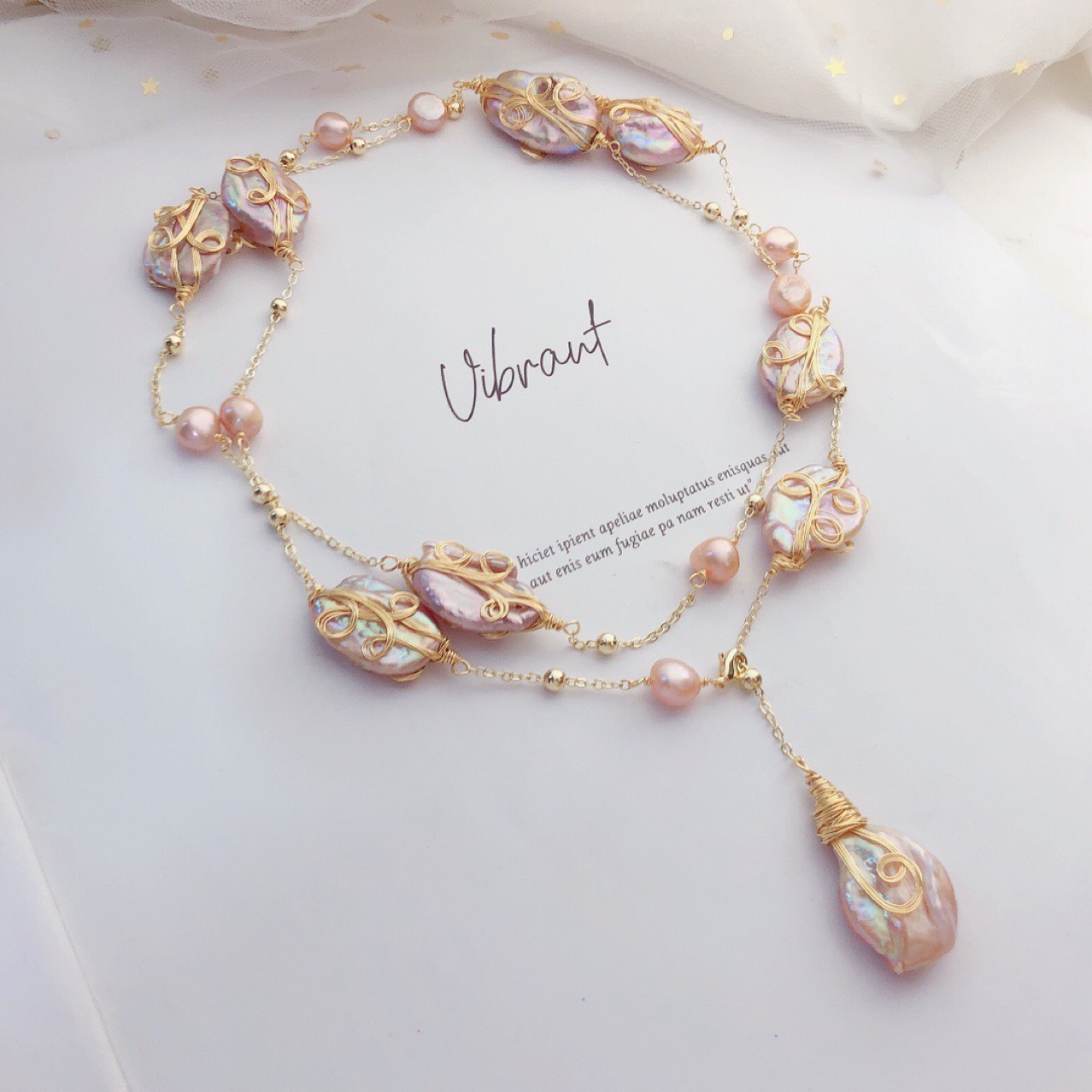 巴洛克珍珠项链