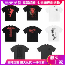 270克TW当红炸子鸡王嘉尔演唱会限定款T恤人像印花男女同款短袖潮