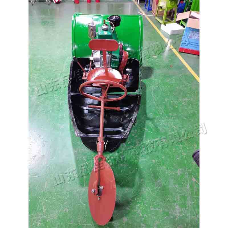 船式拖拉机果园旋耕机 水旱两用耕作柴油机耕船 水田藕田耕地机