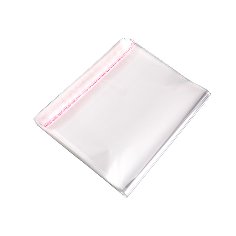 Spot OPP Bag Transparent Plastic Self-Adhesive Ornament Regular Bag Clothing Clothes Packaging Printing Pressure-Sensitive Adhesive Self-Adhesive Bag