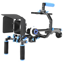 纽尔DSLR套装适用佳能尼康索尼单反摄影套件 支架滑轨肩托跟焦器