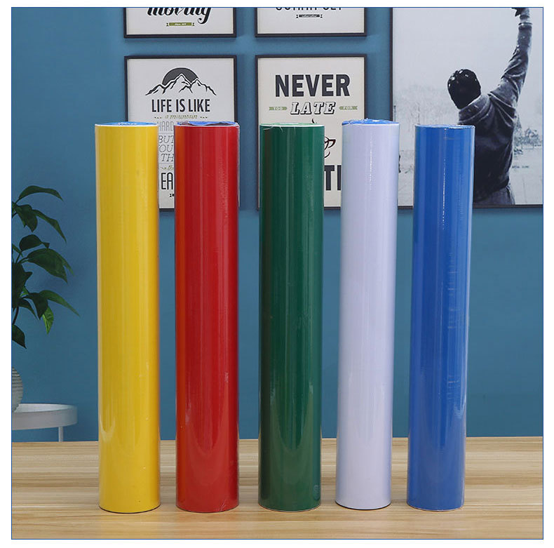 即时贴0.45*10m 0.6*7.5m不干胶室内户外广告电脑刻字贴纸腐蚀膜