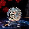 Chinese style bookmark Antiquity exquisite Metal Hollow Xian Qi Hearts Red Gift Box Mid-Autumn Festival Teacher's Day gift