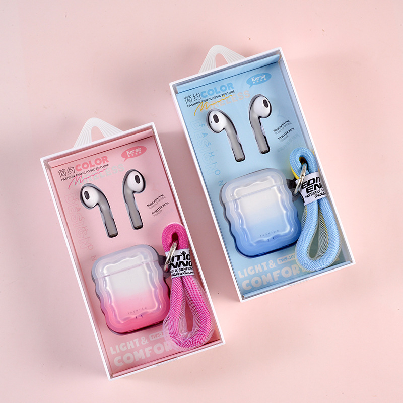 ear,sir新款简约真无线蓝牙耳机高颜值降噪重低音双耳立体声耳塞