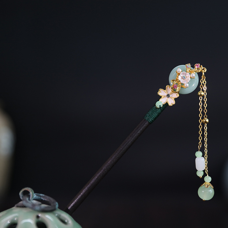 古风发簪女 流苏步摇簪子古装汉服盘发钗子影楼写真流苏发钗现货