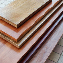 木板实木大板桌面板订作飘窗吧台面板松木榆木餐桌办公电脑书桌板