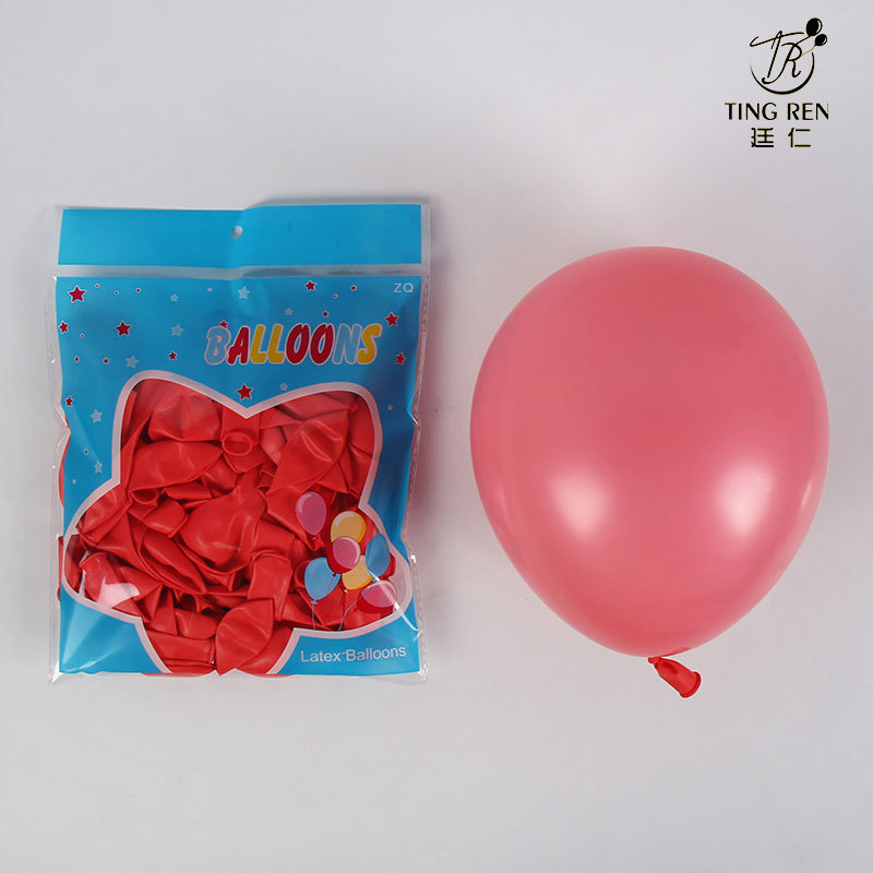 10-Inch Macaron Balloon Wedding Birthday Party Layout Latex Balloon Printed Logo 1.5 Kama Balloon