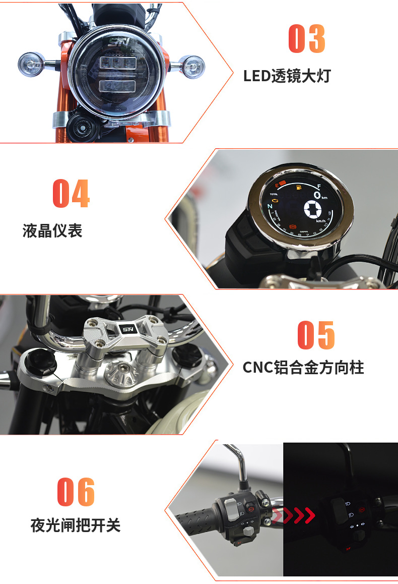 Double Lion Stoner Ape 125 Motorcycle Can Be Registered Nationwide Monkey Small Monkey Motorcycle Unisex