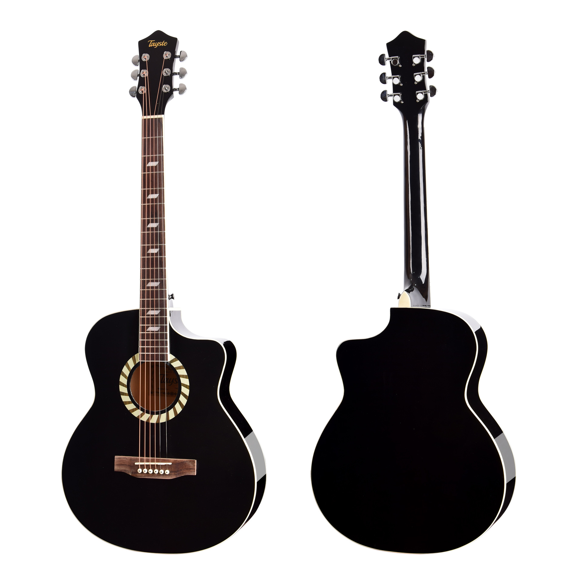 乐器批发 40寸民谣吉他全椴木吉他jita 新手入门练习琴可安装电箱