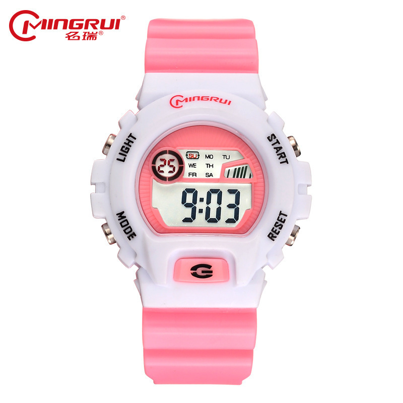 Famory Factory Direct Sales Children's Electronic Watch Student Electronic Sports Watch Luminous Watch Wholesale