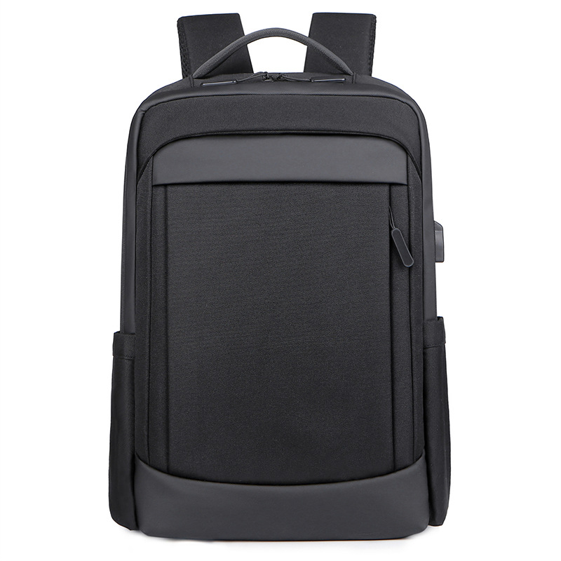 Schoolbag College Students' Backpack Business Backpack Computer Bag Coverable Handle Travel Bag Factory Direct Sales Quantity Discount