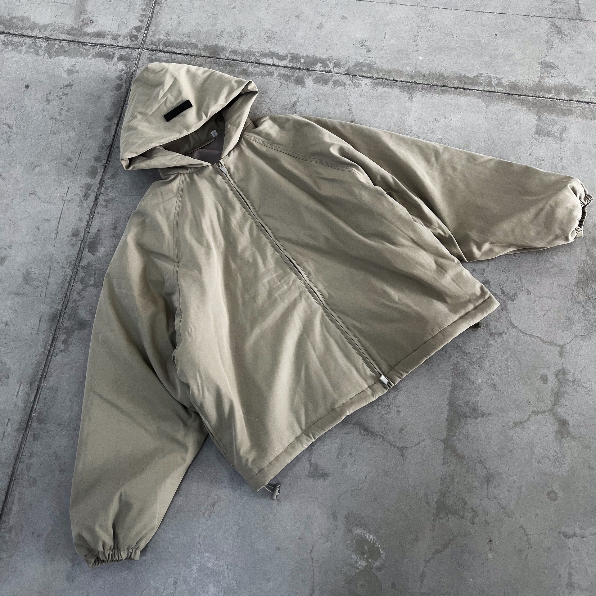 fear of god 复线 essentials冬季fog新款正确版美式棉服夹克外套