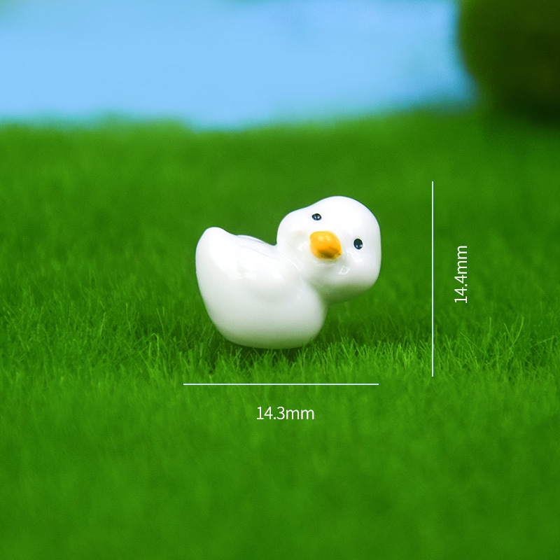 Micro Landscape Mini Simulation Little Duck Decoration Bonsai Landscaping Accessories Resin Crafts Home Decoration Wholesale