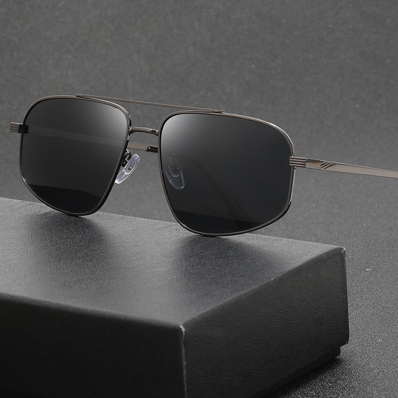 新款太阳眼镜男防紫外线驾驶偏光太阳镜蛤蟆镜钓鱼防晒墨镜批发