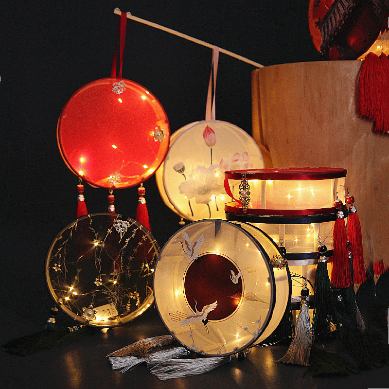 元宵节灯笼中国风复古宫廷宫灯手提花灯汉服拍照道具七夕中秋成品